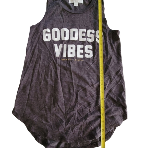 Spiritual Gangster Black And White Goddess Vibes Tank Top Size XS Womens - Picture 5 of 10